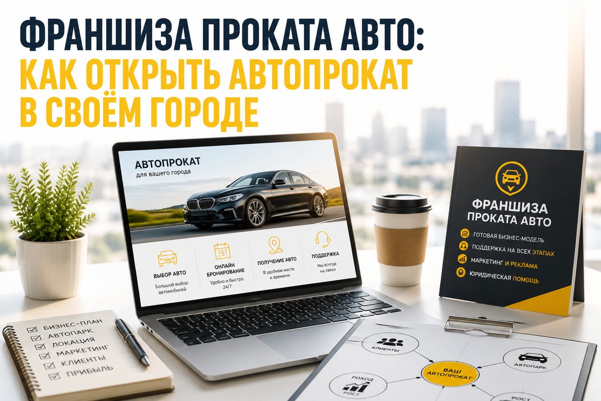 Франшиза проката авто «Прокат авто для друзей» — как открыть свой прокат в своём городе