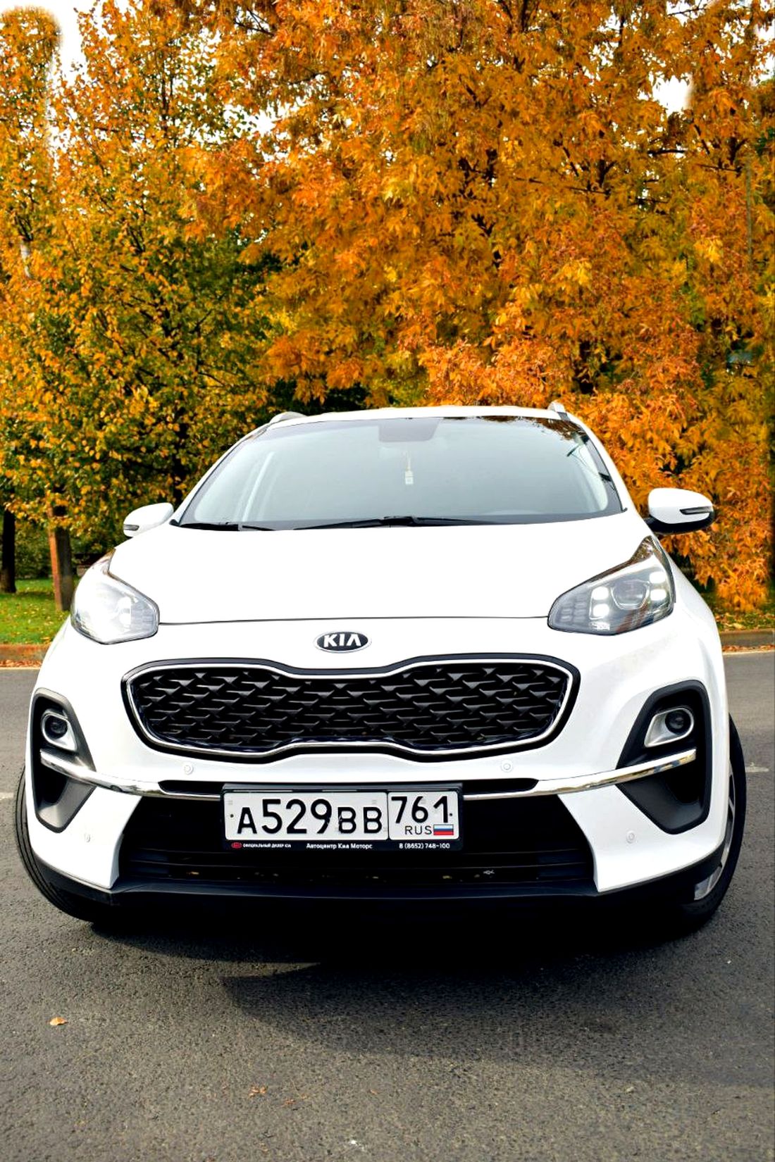 KIA Sportage спереди