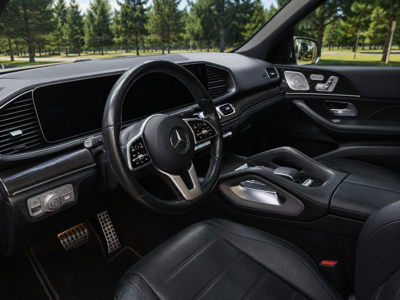 Mercedes GLS — третий ряд сидений, 7 мест